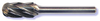 Cylindrical w/ Radius End (Aluminum Cut) Bur - SC-3AL - Advanced Carbide Tool Company, Inc.