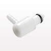 Coupling Insert, In-Line Elbow Hose Barb, Shut Off -- PMCD2304 - Image
