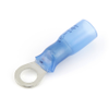 3M MH14-10R/LK Scotchlok™ Ring Terminal, 16-14 Ga., #10 Stud, Blue Heat Shrink Insulated - 31903 - Waytek, Inc.