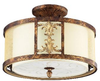 Semi-Flush Mts.-Drum Shade - 604543 - Light Center (The)