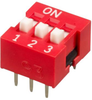 Dip Switch, 3Pos, Spst-No, Slide, Th; No. Of Circuits Apem - 29Y2198 - Newark, An Avnet Company