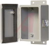 Enclosure;NEMA 12,13;Industrial;16 ga.Steel;Hinged Cover;Inner Panel;6x4x3in - 70165175 - Allied Electronics, Inc.