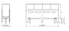 1030 MHz Mono Block Ceramic Bandpass Filter -- AE1030CB1863 - Image