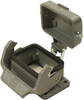 Bulkhead Housing, Size 6B, Metal; Heavy Duty Connector Type Harting - 97H1952 - Newark, An Avnet Company