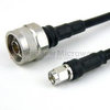 N Male to SMA Male Cable LMR-240-UF Coax in 72 Inch with Times Microwave Connectors - FMC0102245-72 - Fairview Microwave Inc.