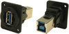 Usb Adapter, 3.0 Type A Rcpt-B Rcpt Rohs Compliant Cliff Electronic Components - 83AH4209 - Newark, An Avnet Company