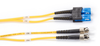 10m (32.8ft) STSC YL OS2 SM Fiber Patch Cable INDR Zip OFNR -- EFN310-010M-STSC - Image