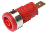 Socket, 4Mm, Shrouded, Red, Pk5 , Seb; Gender Hirschmann Test And Measurement - 72C1535 - Newark, An Avnet Company