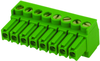 Terminal Block Pluggable, 8 Position, 30-14Awg; Product Range Buchanan - Te Connectivity - 12H8899 - Newark, An Avnet Company