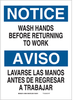 Personal Hygiene Sign - 14219 - Brady Corporation