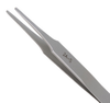 Excelta Three Star Utility Tweezers 2A-S - Stainless Steel Straight Tapered Flat Point Tip - 0.06 in Tip Width - 4 3/4 in Length - 0.01 in Thick - EXCELTA 2A-S - R. S. Hughes Company, Inc.