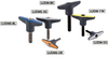 Plastic Clamp Lever, Male Screw - LUDMS-52-3-10-BL - NBK America LLC