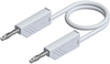 Test Lead, 4Mm Banana Plug, White, 2M; Test Connector Type A Hirschmann Test And Measurement - 71AC0941 - Newark, An Avnet Company