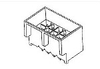 Conn Wire to Board HDR 4 POS 3mm Solder ST Thru-Hole Micro-Fit 3.0 BMI™ Tray -- 514-44432-0401 - Image