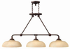 Island/Pool Table-3 Light Bar - 218744 - Light Center (The)