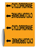 Medical Gas Pipe Markers-on-a-Roll - 98499 - Brady Corporation