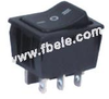 Double-poles Rocker Switch -- IRS-202-4C ON-ON - Image