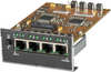 4PT Twisted Pair Module for Modular Fiber Switch 10/100Mbps RJ45 - LE1425C - Black Box