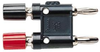 Banana Plug, Dbl, 15A, Screw, Blk & Red; Gender Pomona - 51X1892 - Newark, An Avnet Company