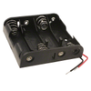Battery Holders, Clips, Contacts -- BH4AA-W-ND