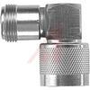Adapter; N (Male) to N (Female); Brass;1000 V (RMS); PTFE; 50 Ohms; 0.81 in. - 70197140 - Allied Electronics, Inc.