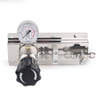 High Purity Gas Cylinder Semi Automatic Changeover Manifold Regulator Panel 3000psig Stainless Steel Gas Control Panel 1/8 Npt With Gauge -- JW-400 - Image