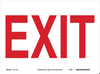 Exit & Directional Sign - 84673 - Brady Corporation