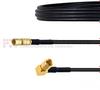SSMC Plug to RA SSMC Plug Cable LMR-100 Coax in 48 Inch - FMCA1479-48 - Fairview Microwave Inc.