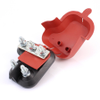 Eaton's Bussmann Series LMG2-E-1-001 Fuse Holder with Cover and Busbar, 2 Positions, 300A -- 46013 - Image