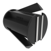 Magnetic Latch, Snap-In- Round hole, 24 N  Rated Load, Small Size, Black - 02-20-413-10 - Southco