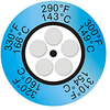 Thermax Clock Indicator Irreversible Temperature Sensitive Recording Strip -- 05CTHMRNG5F01PK
