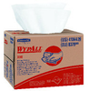Kimberly-Clark Wypall X80 White Hydroknit 160 Wipe - Box - 160 sheets per unit - 16.8 in Overall Length - 41044 - 036000-41044 - R. S. Hughes Company, Inc.