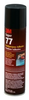 3M 77 Spray Adhesive - Clear Aerosol 6 oz Aerosol Can - 98087 - 051131-98087 - R. S. Hughes Company, Inc.