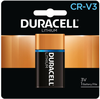 Battery, Lithium/manganese Dioxide, 3V, Crv3; Battery Voltage Duracell - 65W8006 - Newark, An Avnet Company