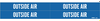 Self-Sticking Vinyl Pipe Marker - 7206-4 - Brady Corporation