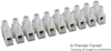 Terminal Block, Barrier, 20Pos, 10Awg; No. Of Rows Multicomp Pro - 27AC8525 - Newark, An Avnet Company