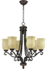 6078-6-44 Mid. Chandeliers-Glass Up - 473320 - Capital Lighting, Inc.
