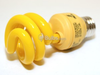 13 Watt, 120 Volt Yellow CFL Bulb. -- FE-IIS-13W/Y - Image