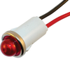 Panel Mount Indicator, Led, 12.7Mm, Red, 14V; Led Color Wamco - 86T5457 - Newark, An Avnet Company