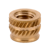 E-Z Sonic™ Threaded Insert for Plastic - Tapered - Single Vane - 10-24 - TH-124-SV - E-Z LOK