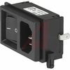 Module, Pwr Entry;AC Inlet with Line Switch;Screw-On Mt;250VAC;Rocker - 70080785 - Allied Electronics, Inc.