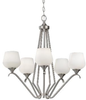 Mid. Chandeliers-Glass Up - 370833 - Capital Lighting, Inc.