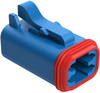 Automotive Housing, Plug, 4Pos, 13A, Blu; Product Range Amphenol Sine/tuchel - 36AJ7965 - Newark, An Avnet Company
