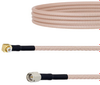 Snap-On RA MMBX Plug to SMA Male Cable RG316-DS Coax in 24 Inch - FMCA1454-24 - Fairview Microwave Inc.