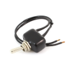 Cole Hersee 5582-10 PVC Coated Standard Heavy-Duty Metal Toggle Switch, with Wire Leads, SPST -- 43906 - Image