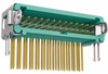 13+13 Pos. Male DIL Horizontal Throughboard Conn. Latches -- G125-MH22605L2P
