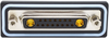 Combo D-Sub Conn, R/a Rcpt, Db-17W2, Ip67; Product Range Norcomp - 76AH5154 - Newark, An Avnet Company