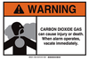 Carbon Dioxide Signs - 106020 - Brady Corporation