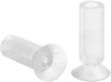 Flat suction cup (round) SG 6.3 SI-55 N024 - 10.01.01.00600 - Schmalz Inc.