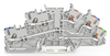 Multilevel installation terminal block - 2203-6561 - WAGO